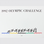 IBM. Olympic Challenge 1992. Seltenes Originalplakat