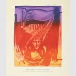 Johns, Jasper: Ausstellungsplakat Color Numerals, No 7 - 1989.