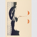 Carle, Pontus: Torso in Rotbraun. 1996