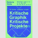Fluxus: Kritische Graphik, Kritische Projekte. Galerie Zelle. 1972.