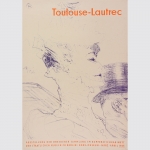 Toulouse-Lautrec. Sehr seltenes Ausstellungplakat von 1965.