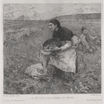 Lepage, Bastien: Bei der Kartoffelernte auf dem Feld. 1884
