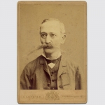 Letzter, Simon (Kaschau bei Ungarn): Überdimensionierter Bart, um 1880