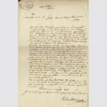 Lilienborn, K.K. General Major - Brief Krakau 1856