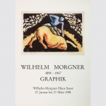 Morgner, Wilhelm: Ausstellungsplakat Wilhelm-Morgner-Haus, Soest 1991.