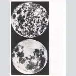 Mondaufnahme vom Weaver-Observatorium, um 1960