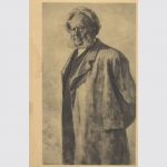 Werenskiold, Erik: Henrik Ibsen. Heliogravüre, 1896