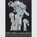 Paolozzi, Eduardo: Kestnergesellschaft, 1975 Originalplakat