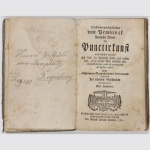 Pembrock sämtliche Werke der Punctirkunst nach welcher... 1781