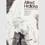 Hrdlicka, Alfred: Das druckgraphische Werk. Siebdruckplakat 1968