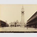 Salviati, Paolo: Venedig - Piazzae Campanile, um 1880