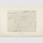 Grossmann, Rudolf: Schlachthof. Radierung um 1920.