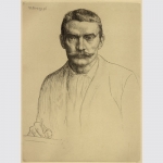 Strang, William: Selbstportrait 1895