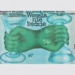 Wesela nie bedzie. Kultiges Polnisches Filmplakat von 1978
